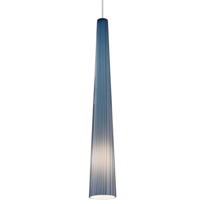 Zenith 1-Light LED Pendant in Satin Nickel Zenith 1-Light LED Pendant in Satin Nickel