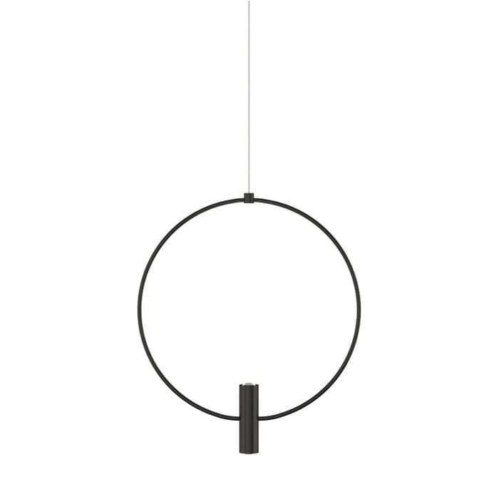 Layla 1-Light LED Pendant in Nightshade Black Layla 1-Light LED Pendant in Nightshade Black