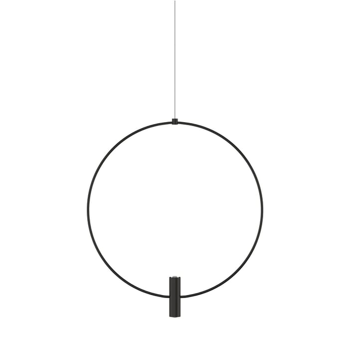 Layla 1-Light LED Pendant in Nightshade Black Layla 1-Light LED Pendant in Nightshade Black