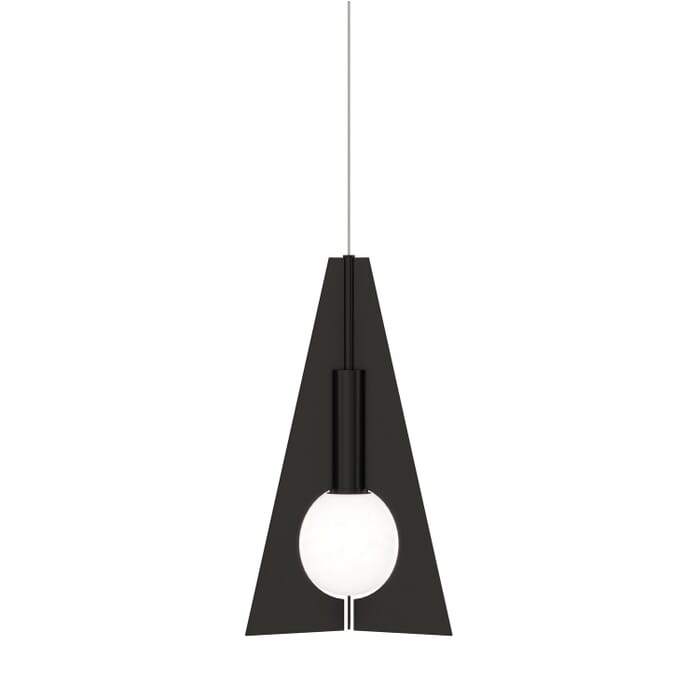Orbel 1-Light LED Pendant in Nightshade Black Orbel 1-Light LED Pendant in Nightshade Black