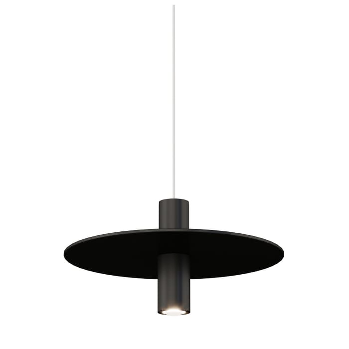 Ponte 1-Light LED Pendant in Nightshade Black Ponte 1-Light LED Pendant in Nightshade Black