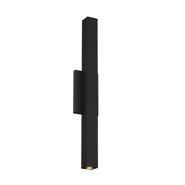 Chara 1-Light LED Outdoor Wall Lantern in Black Chara 1-Light LED Outdoor Wall Lantern in Black