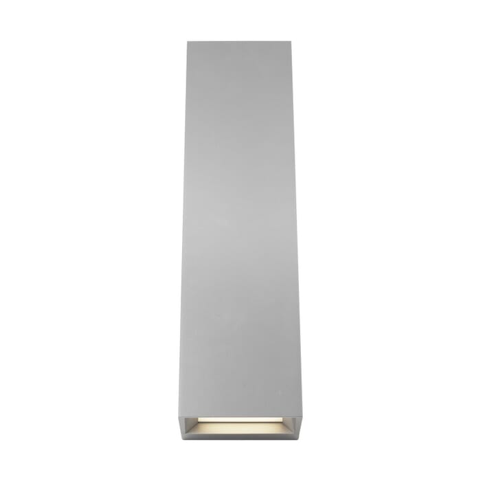 Pitch 1-Light LED Outdoor Wall Mount in Silver Pitch 1-Light LED Outdoor Wall Mount in Silver