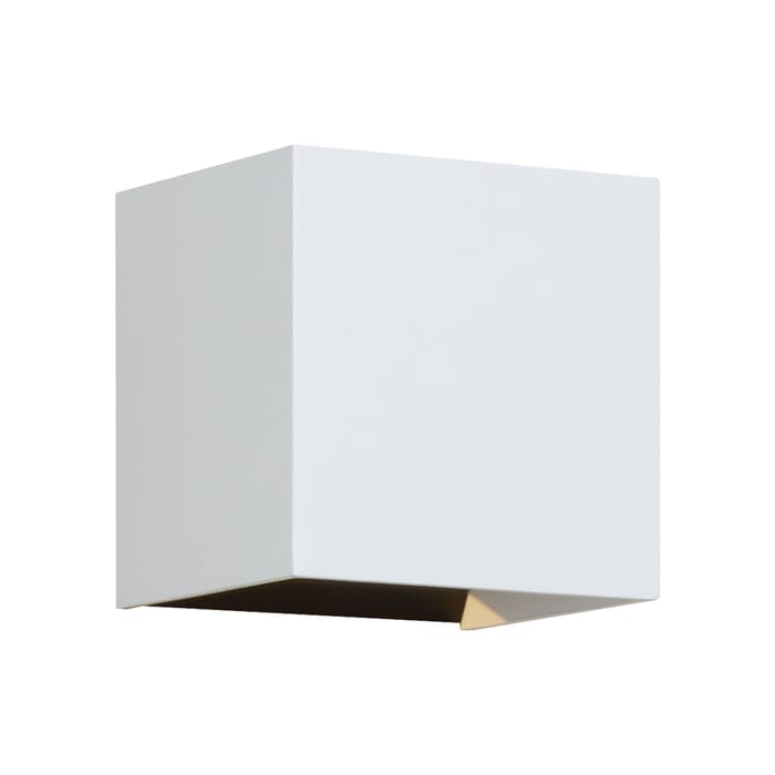 Tech Vex 5" Outdoor Wall Light in White Tech Vex 5" Outdoor Wall Light in White