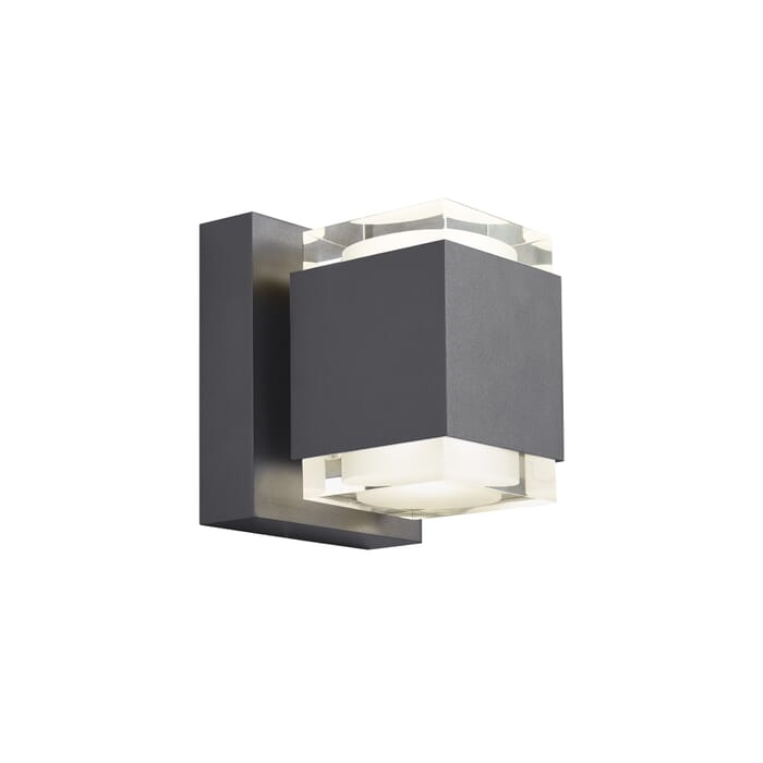 Tech Voto 6" Outdoor Wall Light in Charcoal Tech Voto 6" Outdoor Wall Light in Charcoal