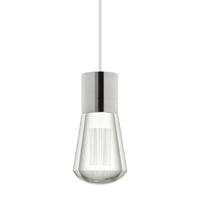 Alva 1-Light LED Pendant in Satin Nickel Alva 1-Light LED Pendant in Satin Nickel