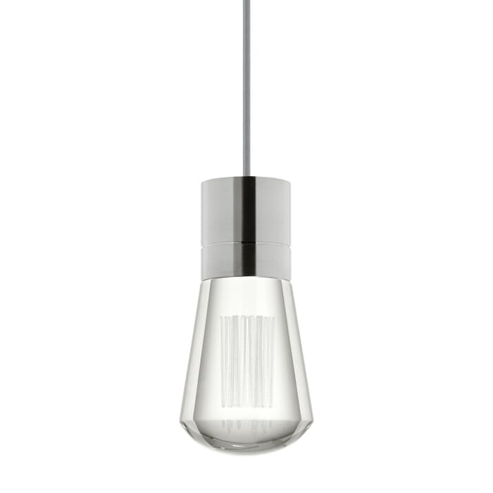 Alva 1-Light LED Pendant in Satin Nickel Alva 1-Light LED Pendant in Satin Nickel
