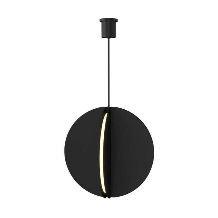 Bau 1-Light LED Pendant in Nightshade Black Bau 1-Light LED Pendant in Nightshade Black
