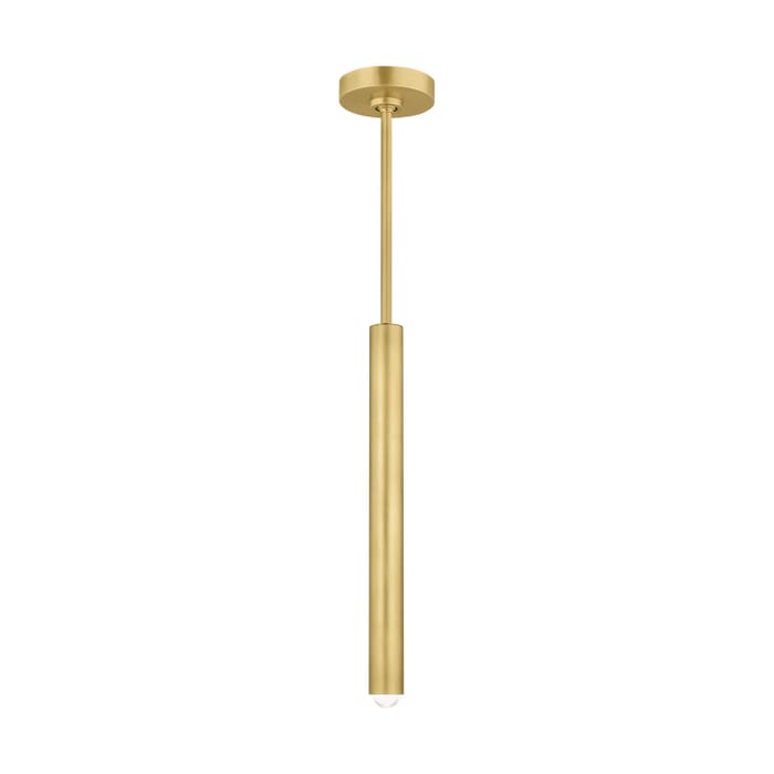 Ebell 1-Light LED Pendant in Natural Brass Ebell 1-Light LED Pendant in Natural Brass