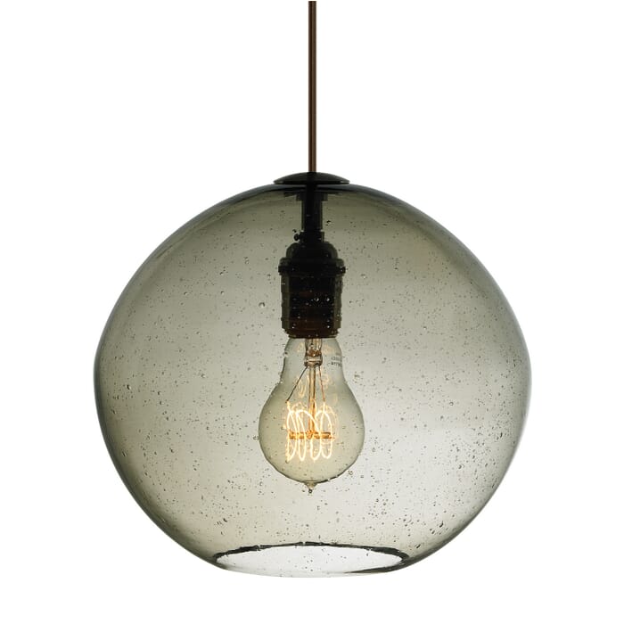 Isla 1-Light LED Pendant in Antique Bronze Isla 1-Light LED Pendant in Antique Bronze