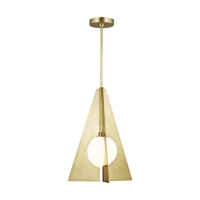 Orbel 1-Light LED Pendant in Natural Brass Orbel 1-Light LED Pendant in Natural Brass