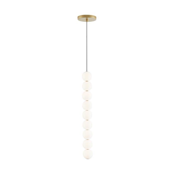 Orbet 1-Light LED Pendant in Natural Brass Orbet 1-Light LED Pendant in Natural Brass