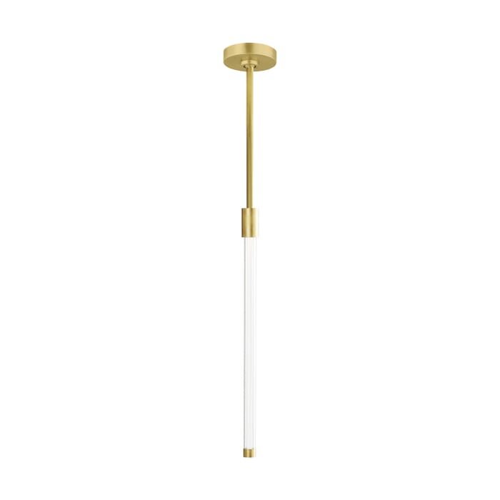 Phobos 1-Light LED Pendant in Natural Brass Phobos 1-Light LED Pendant in Natural Brass