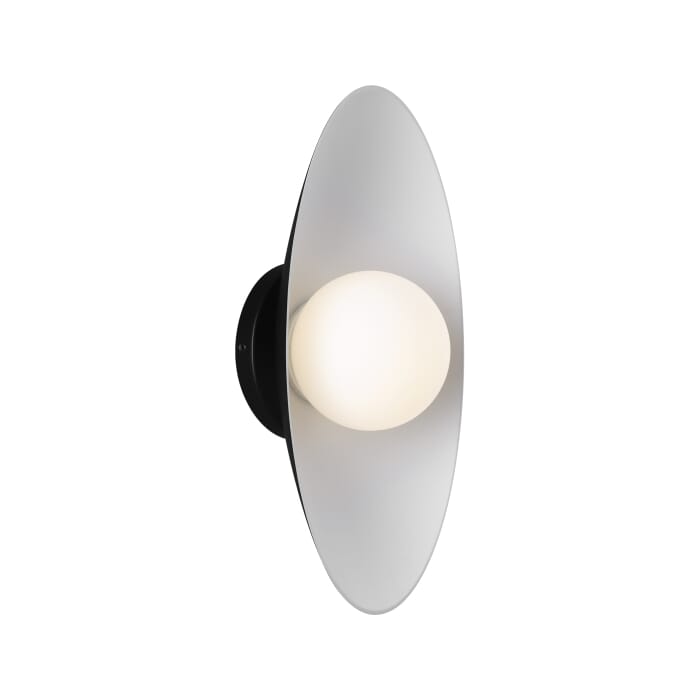 Joni 1-Light LED Wall Sconce in Matte Black with Matte White Joni 1-Light LED Wall Sconce in Matte Black with Matte White