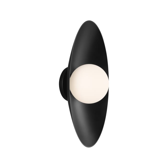 Joni 1-Light LED Wall Sconce in Matte Black with Matte Black Joni 1-Light LED Wall Sconce in Matte Black with Matte Black