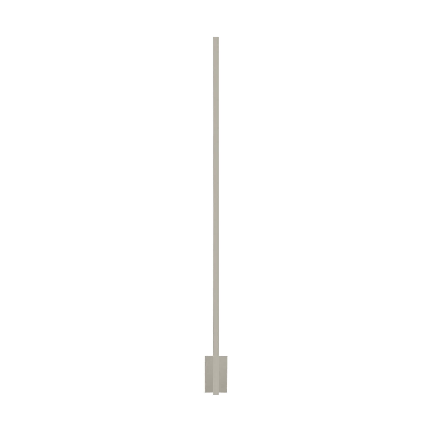 Stagger 1-Light LED Wall Sconce in Polished Nickel