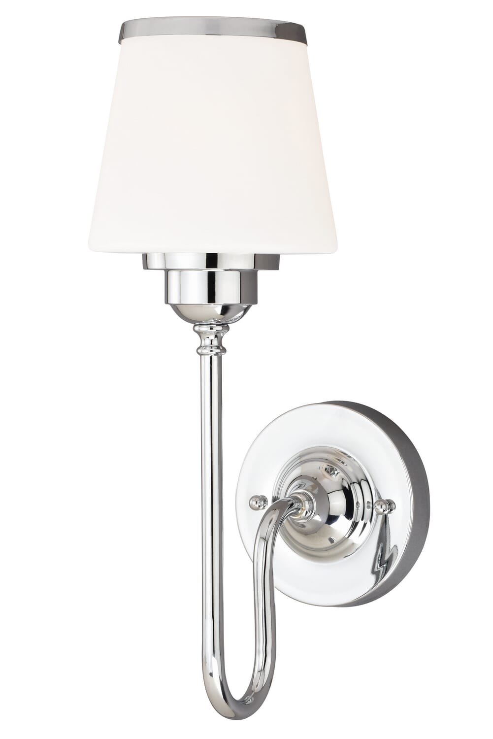 Kelsy 1-Light Bathroom Vanity Light in Chrome