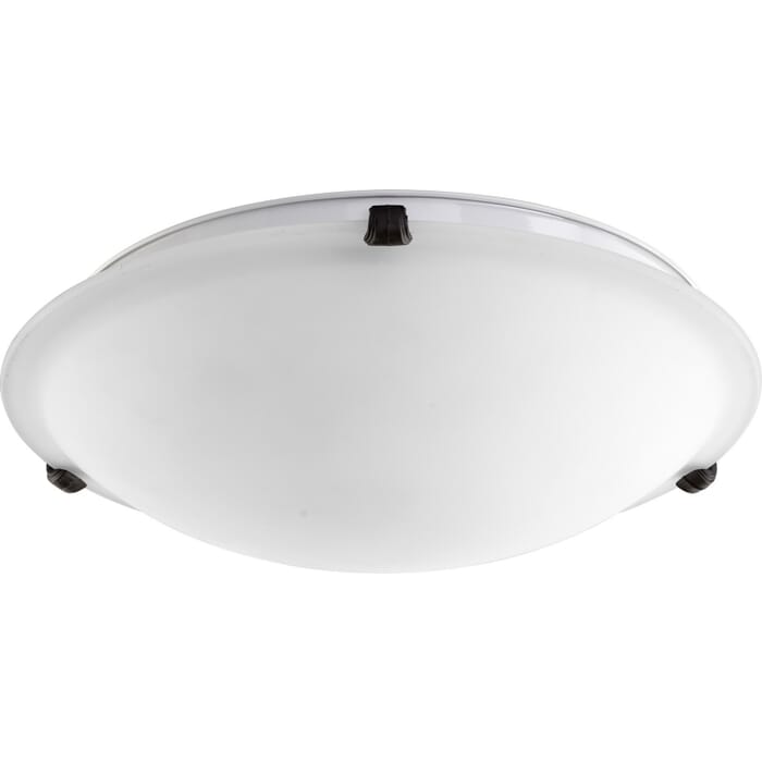 Three Light Ceiling Mount by Quorum Three Light Ceiling Mount by Quorum