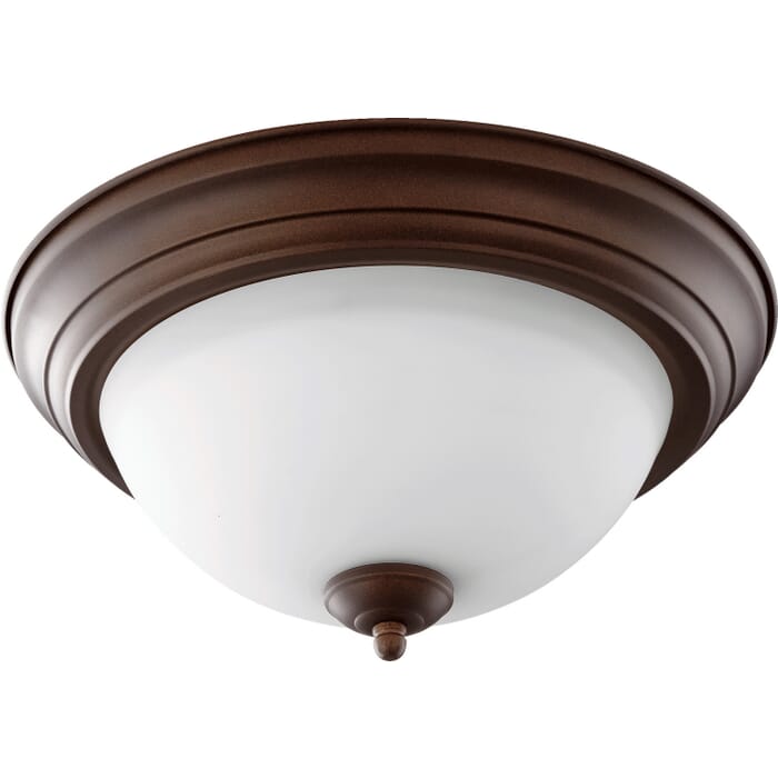 Two Light Ceiling Mount by Quorum Two Light Ceiling Mount by Quorum
