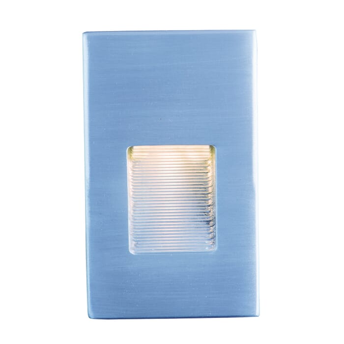 Path 1-Light LED Step Light in Brushed Aluminum Path 1-Light LED Step Light in Brushed Aluminum