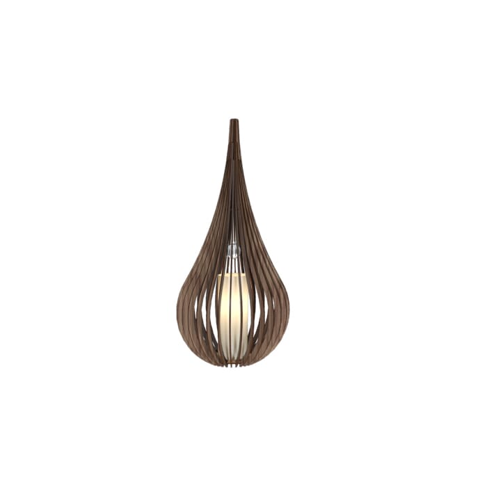 Cappadocia 1-Light Table Lamp in American Walnut Cappadocia 1-Light Table Lamp in American Walnut