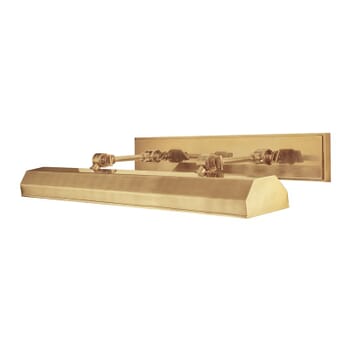 Hudson Valley Woodbury 4-Light Picture Light in Aged Brass