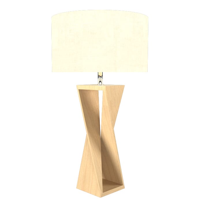 Spin 1-Light Table Lamp in Maple Spin 1-Light Table Lamp in Maple