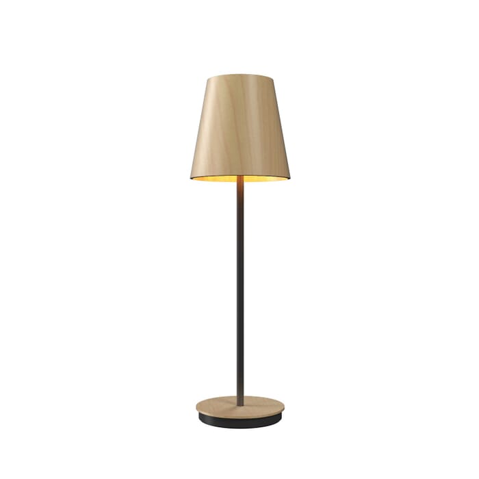 Conical 1-Light Table Lamp in Maple Conical 1-Light Table Lamp in Maple