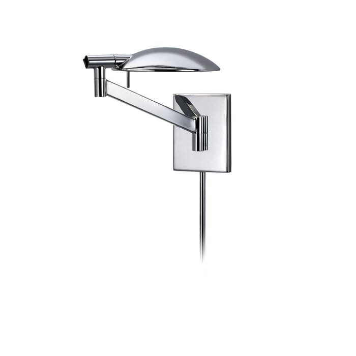 Sonneman Perch Pharmacy 19.5" Swing Arm Wall Lamp in Chrome Sonneman Perch Pharmacy 19.5" Swing Arm Wall Lamp in Chrome
