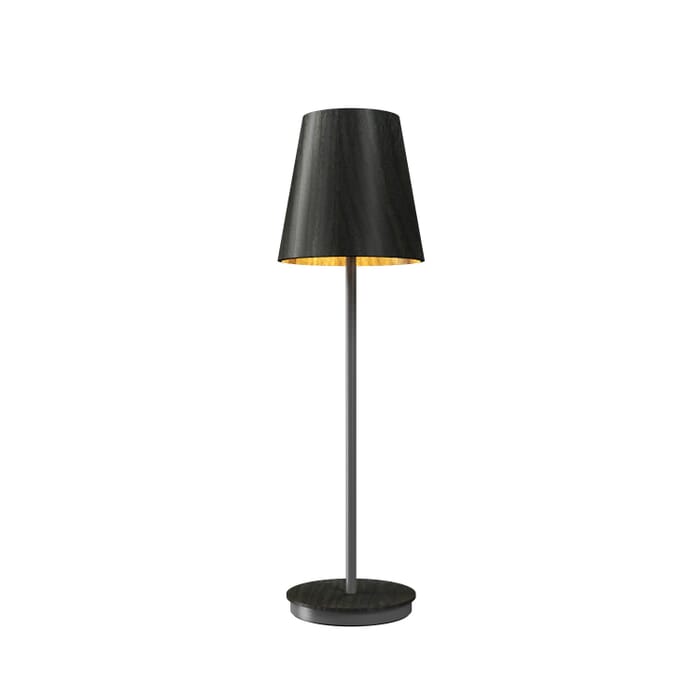 Conical 1-Light Table Lamp in Charcoal Conical 1-Light Table Lamp in Charcoal