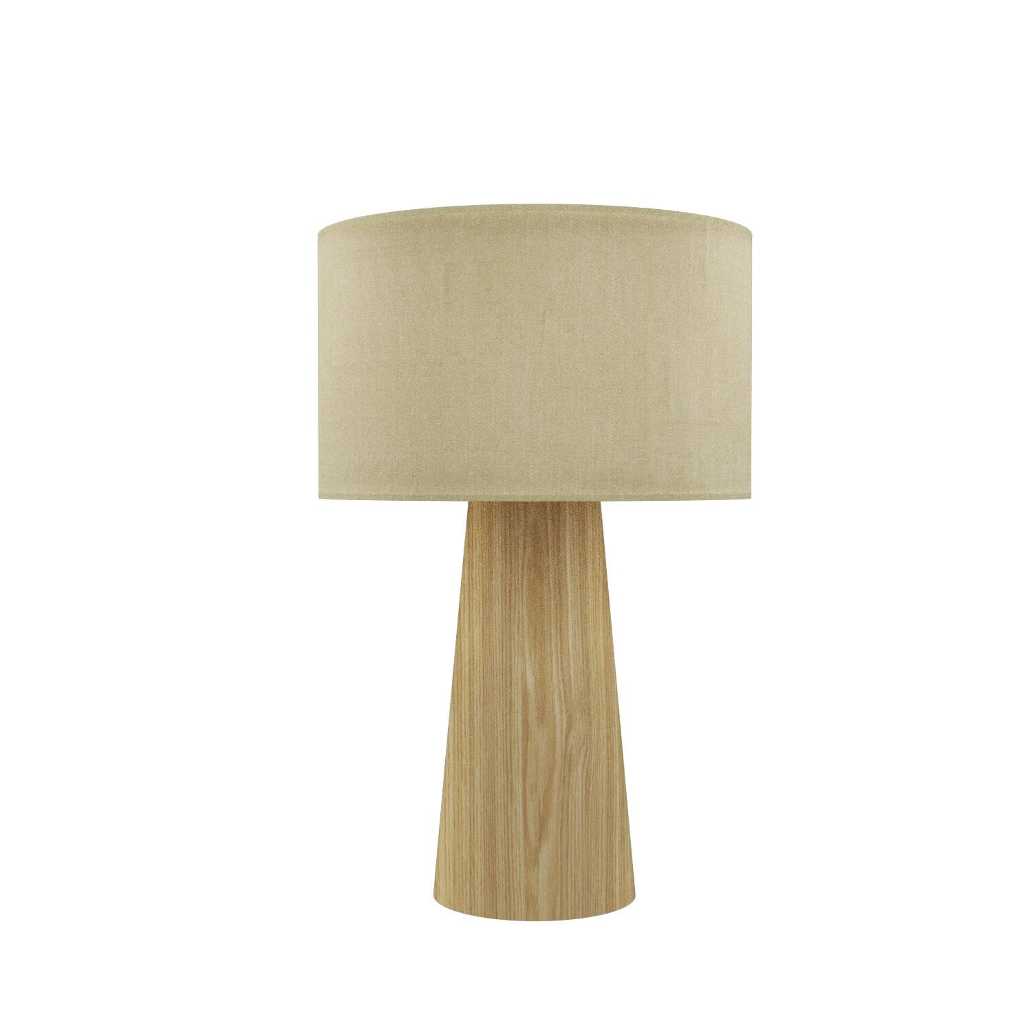 Conical 1-Light Table Lamp in Sand