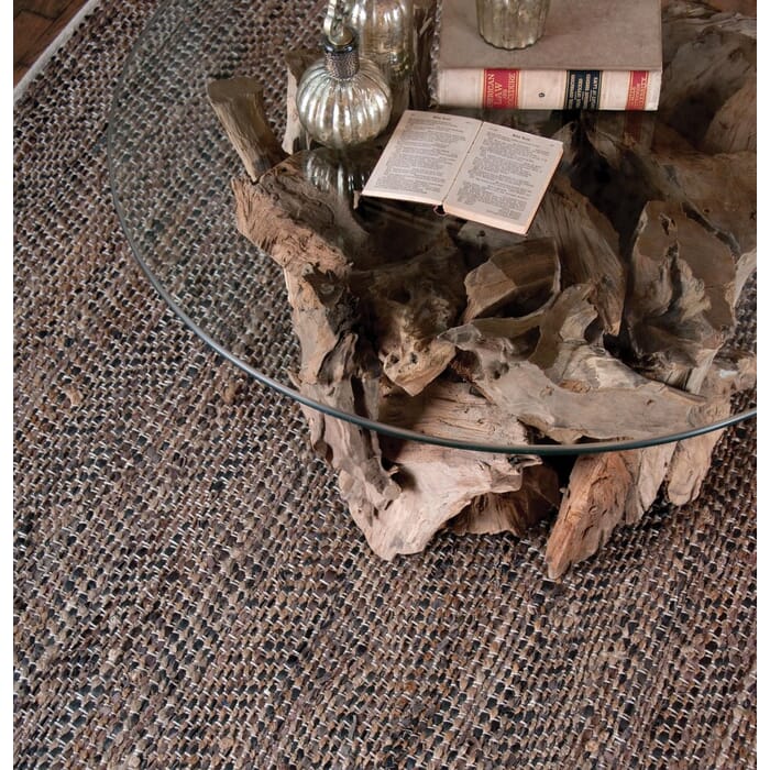 Uttermost Tobais 8'X10' Rescued Leather & Hemp Rug Uttermost Tobais 8'X10' Rescued Leather & Hemp Rug