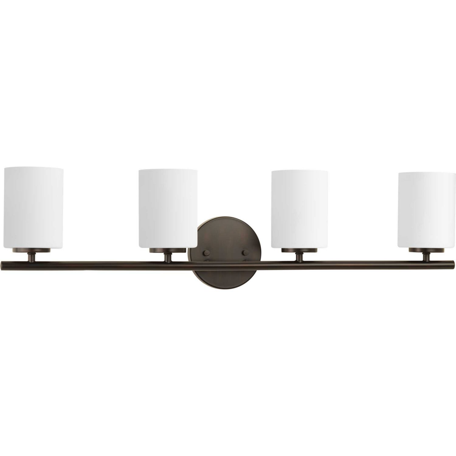 Antique Bronze Four Light Bath Bracket from the Replay Collection
