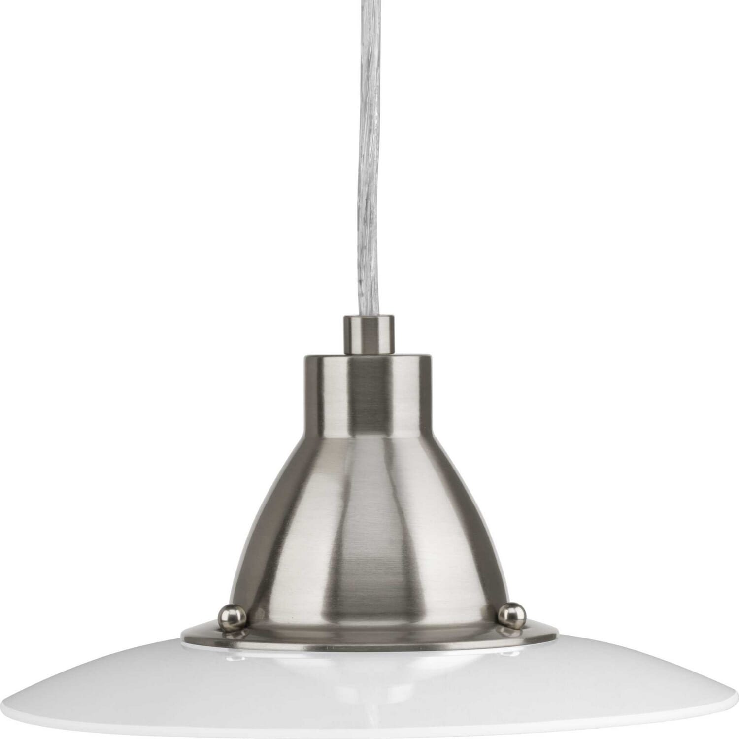 Brushed Nickel LED Pendant from the Avant Led Collection
