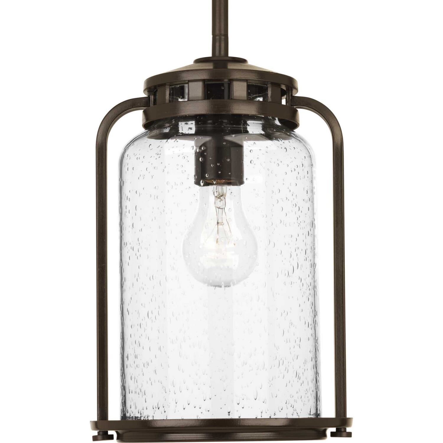 Antique Bronze One Light Hanging Lantern from the Botta Collection