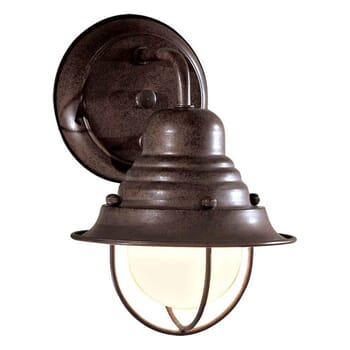 The Great Outdoors Wyndmere 9" Outdoor Wall Light in Antique Bronze
