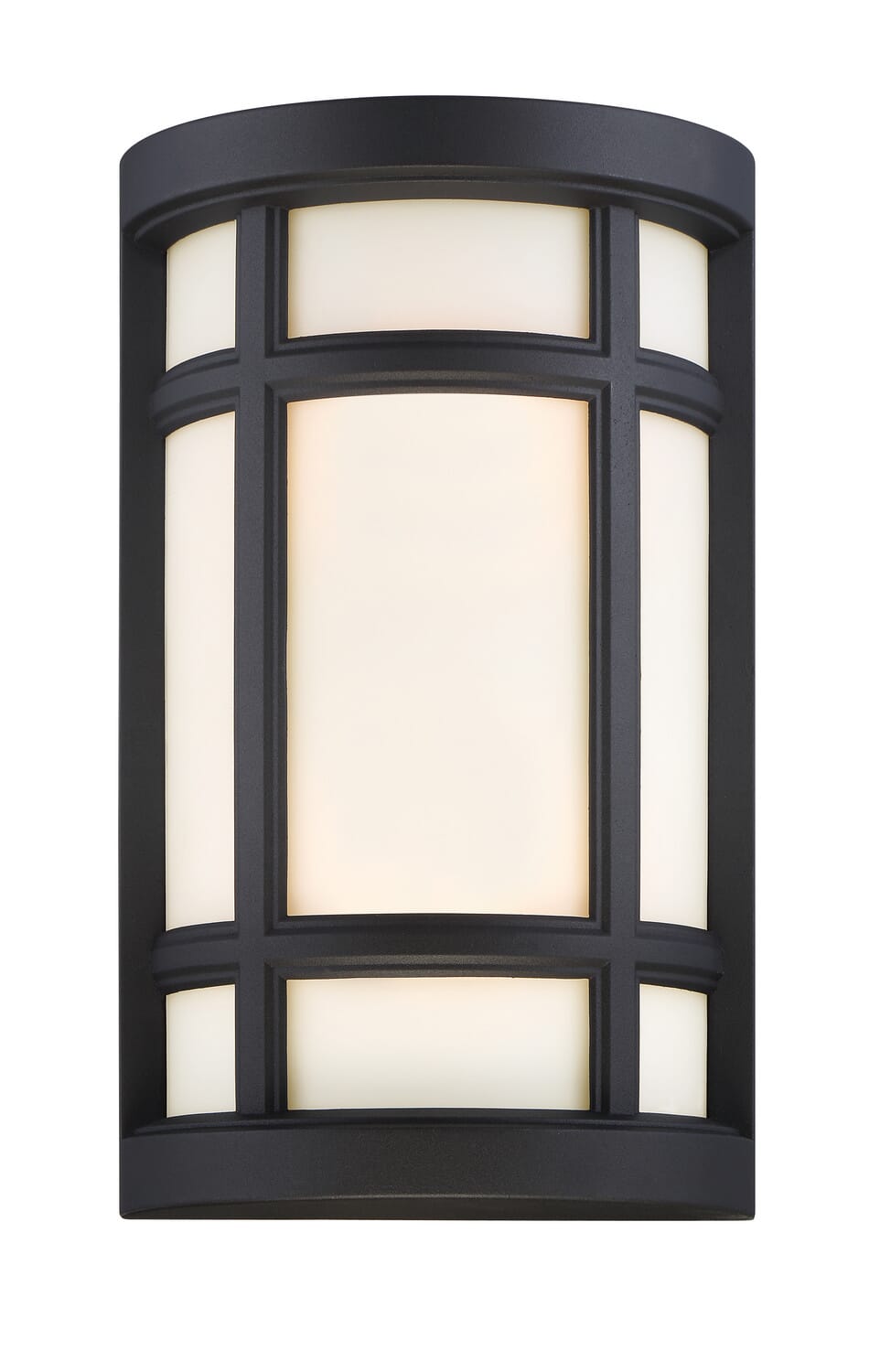 Logan Square 2-Light Wall Sconce in Black