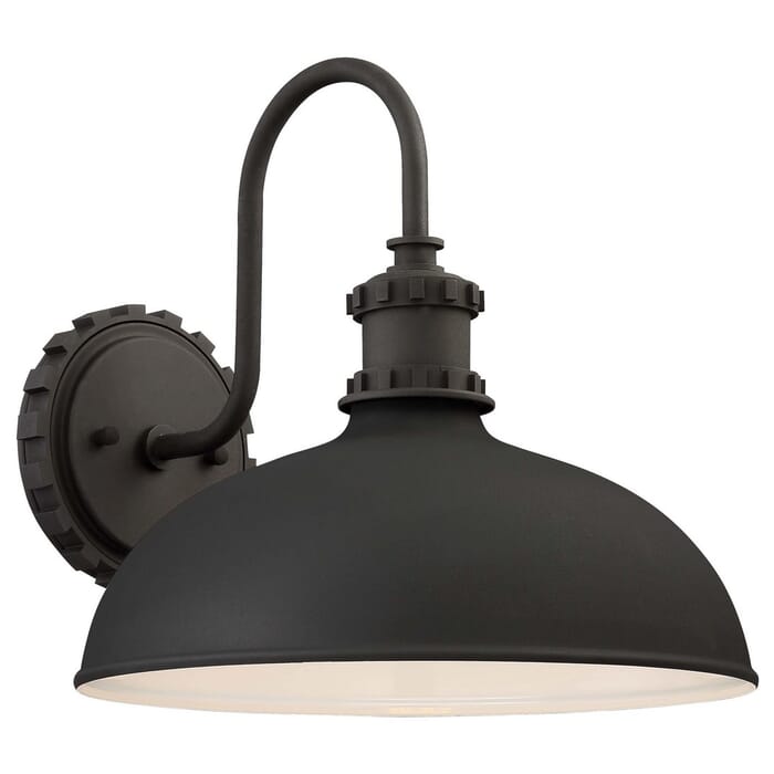 The Great Outdoors Escudilla 12" Outdoor Wall Light in Black The Great Outdoors Escudilla 12" Outdoor Wall Light in Black