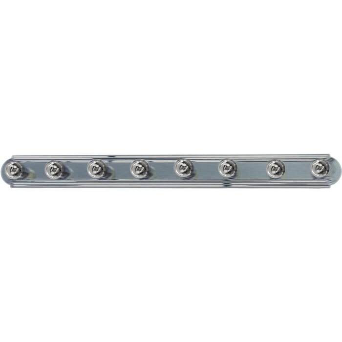 Maxim Lighting Essentials 8-Light Bathroom Vanity Light, Satin Nickel Maxim Lighting Essentials 8-Light Bathroom Vanity Light, Satin Nickel