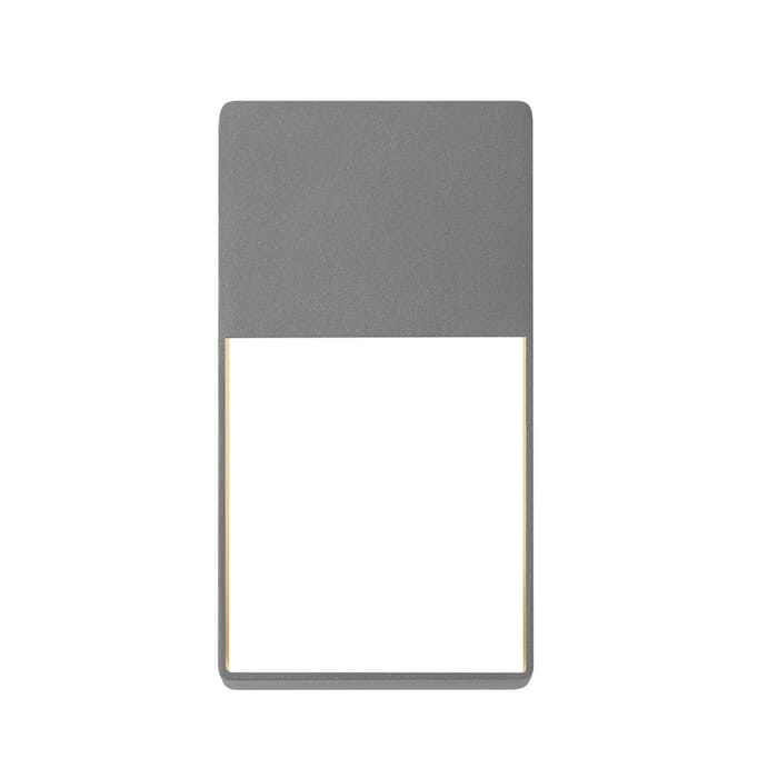 Sonneman Light Frames 13" Downlight LED Wall Sconce in Textured Gray Sonneman Light Frames 13" Downlight LED Wall Sconce in Textured Gray