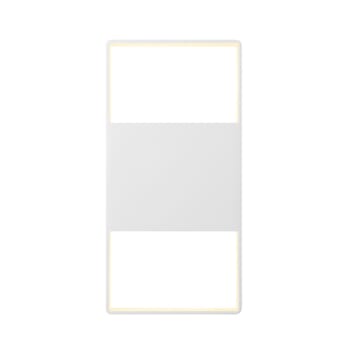 Sonneman Light Frames 14" Up/Down LED Wall Sconce in Textured White