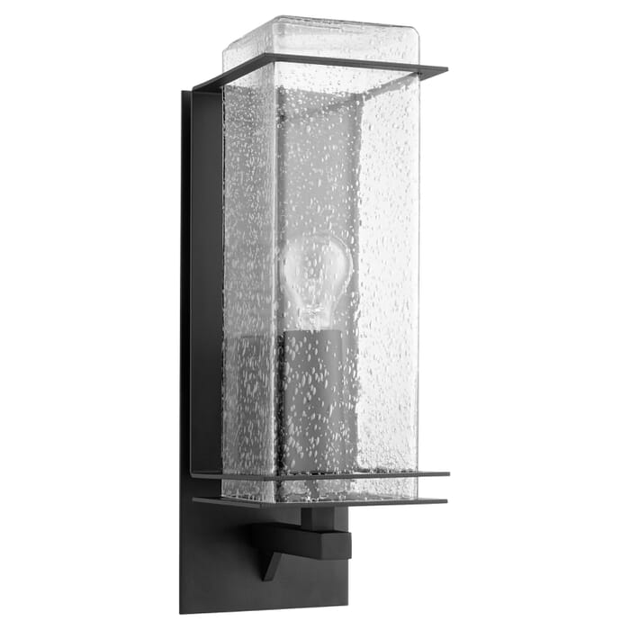 Quorum Balboa 15" Wall Sconce in Noir Quorum Balboa 15" Wall Sconce in Noir