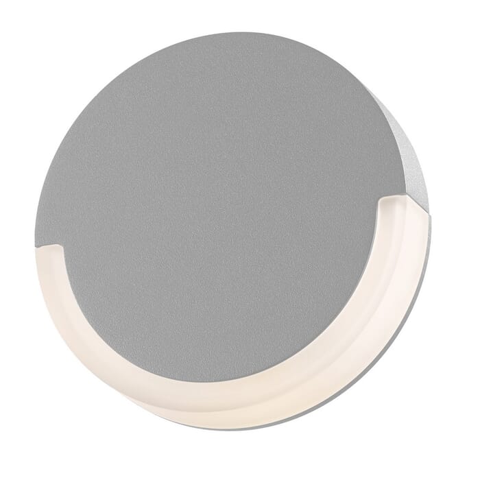 Sonneman CRCL 6" LED Wall Sconce in Textured Gray Sonneman CRCL 6" LED Wall Sconce in Textured Gray