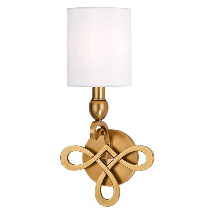 Hudson Valley Pawling 17" Wall Sconce in Aged Brass Hudson Valley Pawling 17" Wall Sconce in Aged Brass