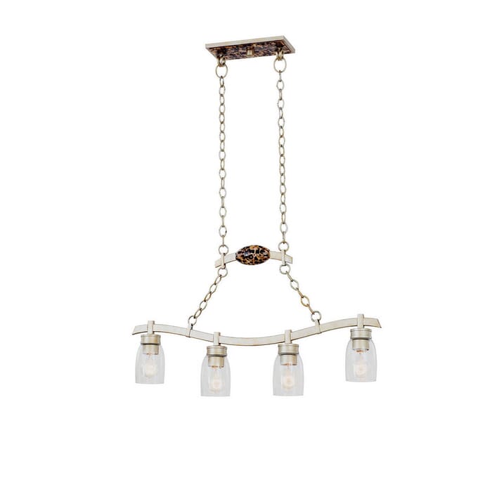 Kalco Largo 4-Light Island in Tarnished Silver Kalco Largo 4-Light Island in Tarnished Silver
