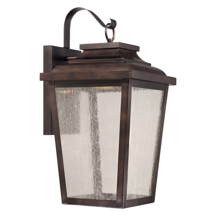 The Great Outdoors Irvington Manor Led 21" Outdoor Wall Light in Chelesa Bronze The Great Outdoors Irvington Manor Led 21" Outdoor Wall Light in Chelesa Bronze