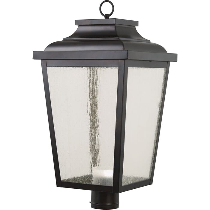 The Great Outdoors Irvington Manor 24" Outdoor Post Light in Chelesa Bronze The Great Outdoors Irvington Manor 24" Outdoor Post Light in Chelesa Bronze