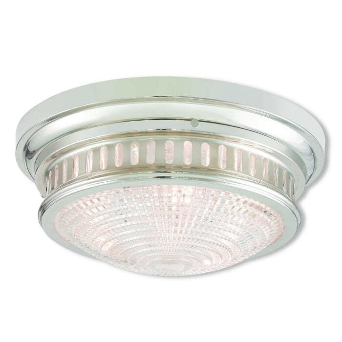 Berwick 3-Light Ceiling Mount in Polished Nickel Berwick 3-Light Ceiling Mount in Polished Nickel