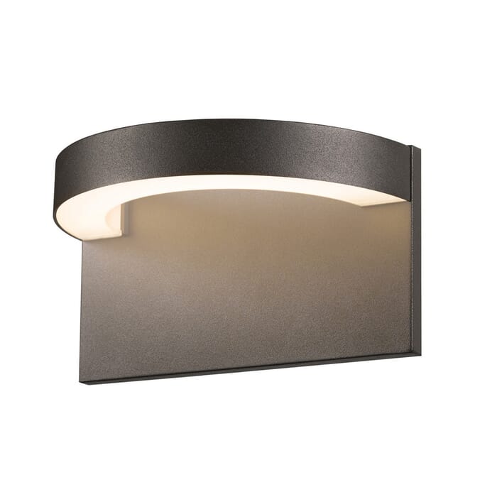 Sonneman Cusp 5.25" LED Wall Sconce in Textured Bronze Sonneman Cusp 5.25" LED Wall Sconce in Textured Bronze