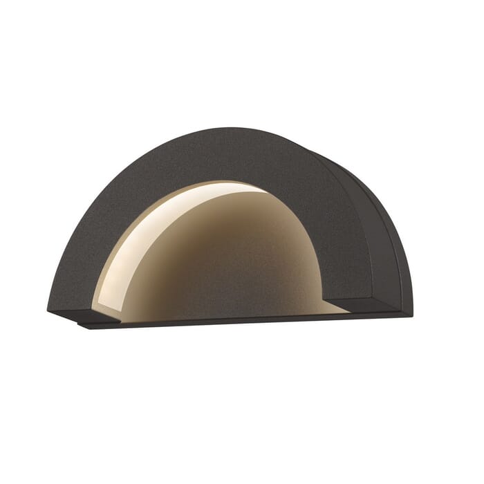 Sonneman Crest 4.75" LED Wall Sconce in Textured Bronze Sonneman Crest 4.75" LED Wall Sconce in Textured Bronze